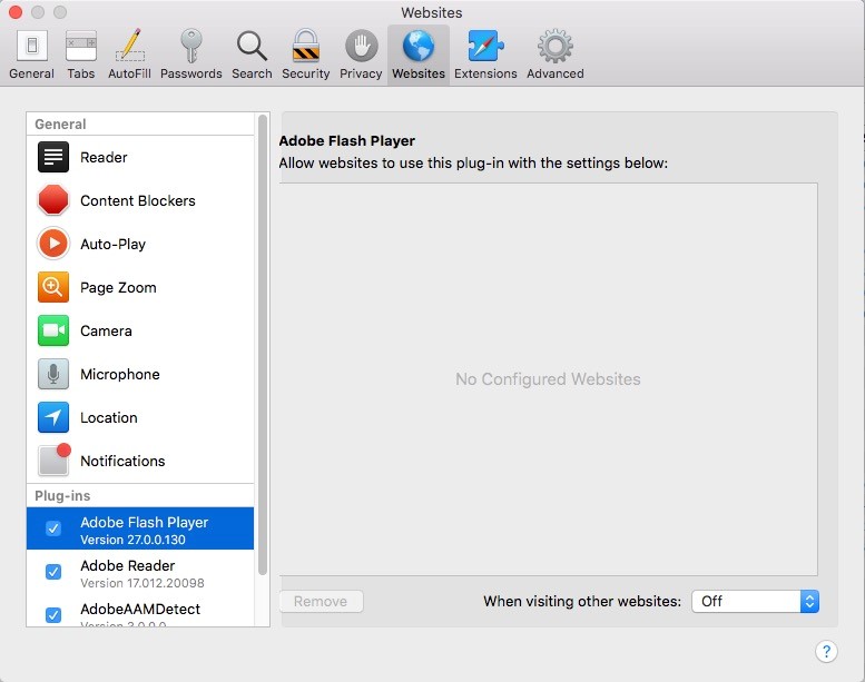 Adobe Flash Player For Mac Os X 10.9