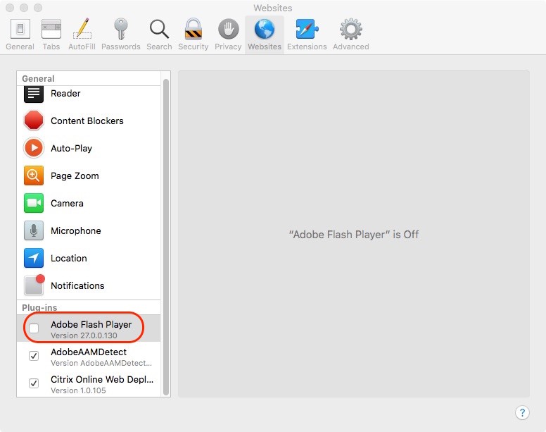 Adobe Flash Safari Mac 10.15
